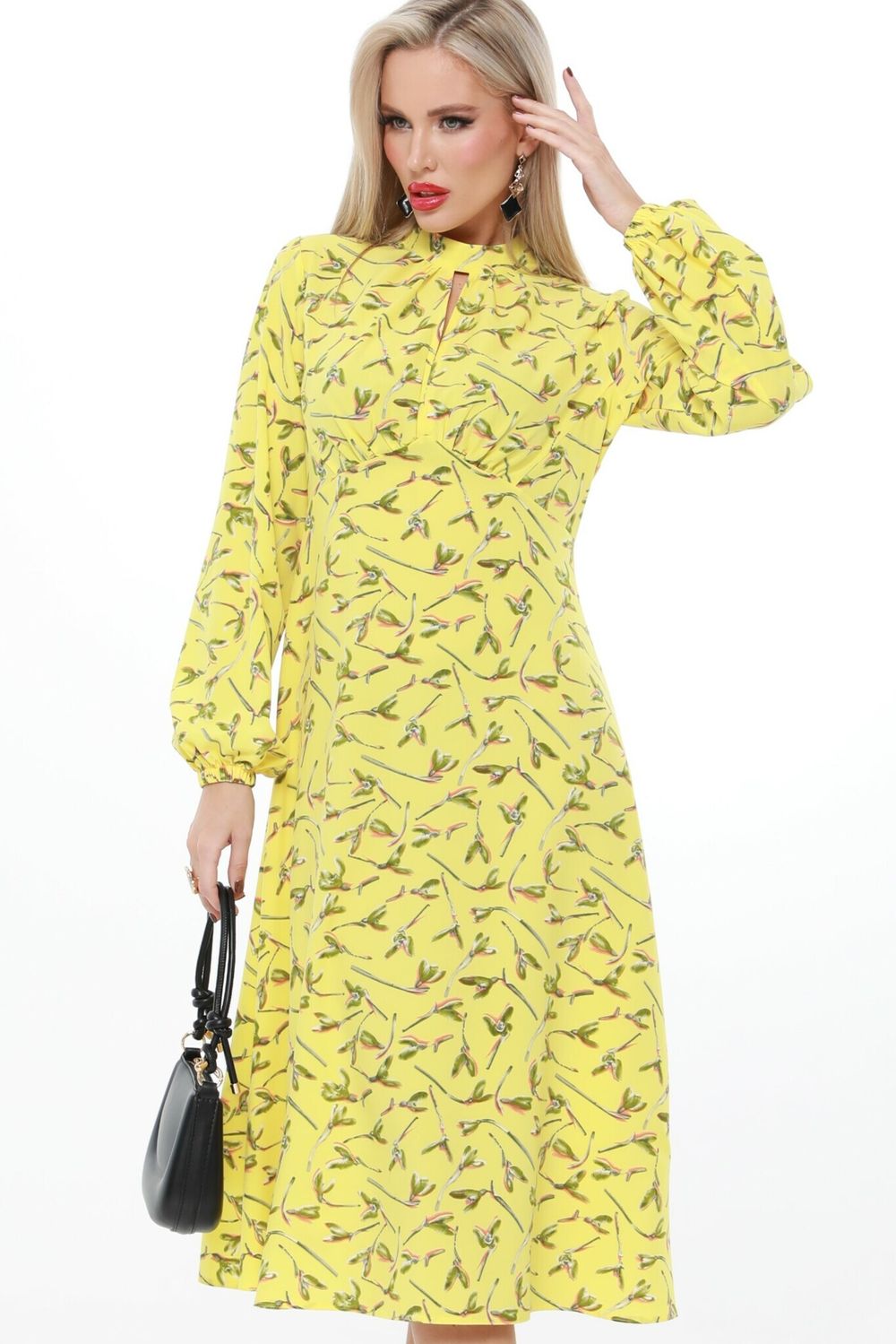 Платье Городская соната, яркая DStrend (Акция)