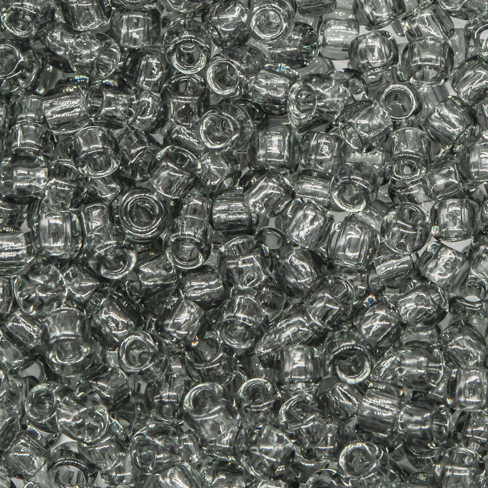 Японский бисер TOHO Round 8/0 (№9), прозрачный