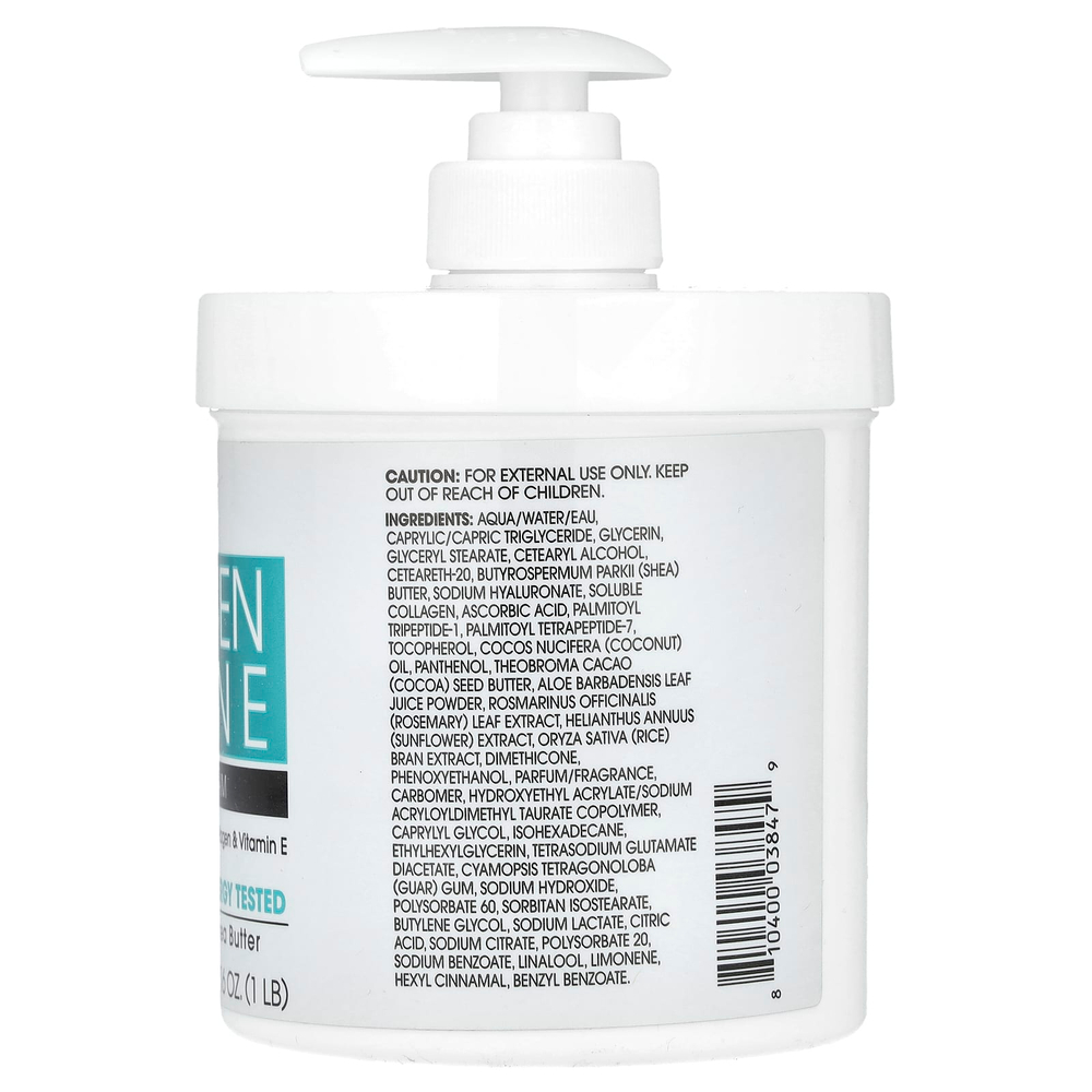 Advanced Clinicals, Коллаген + витамин E, укрепляющий крем для тела, 16 унций