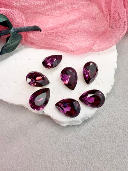 Капля Drop 14*10 мм, Amethyst