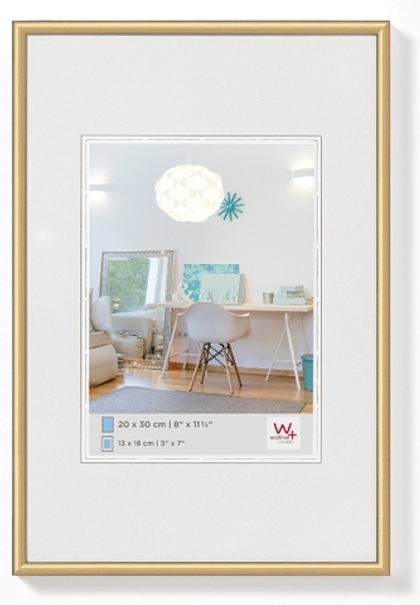 WALTHER KV520G 15x20 N.Lifestyle пластик (золотая) ф/рамка