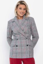 Пиджак Бренда (серый/клетка) Б14124-33М LT Collection
