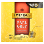 Twinings, Черный чай Earl Grey, 100 чайных пакетиков, 200 г (7,05 унции)