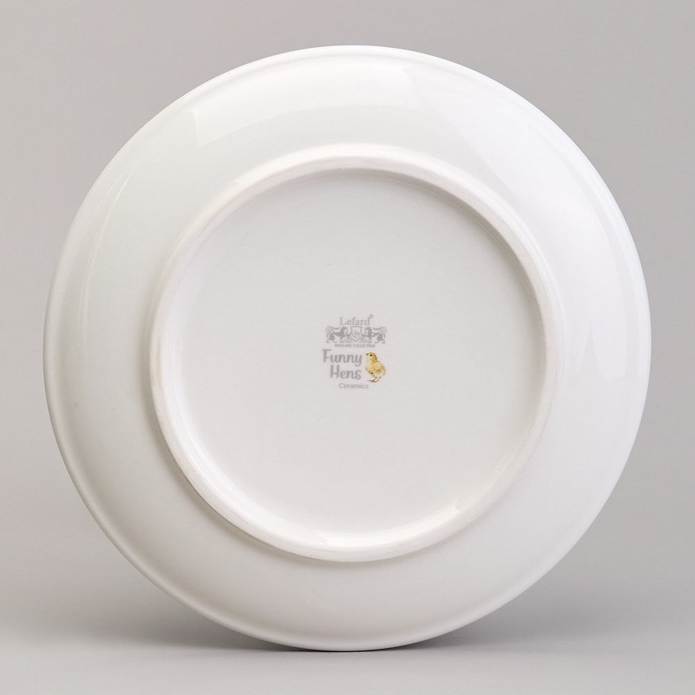 ТАРЕЛКА ЗАКУСОЧНАЯ LEFARD "FUNNY HENS" 21*2,5 СМ (КОР=24ШТ.)