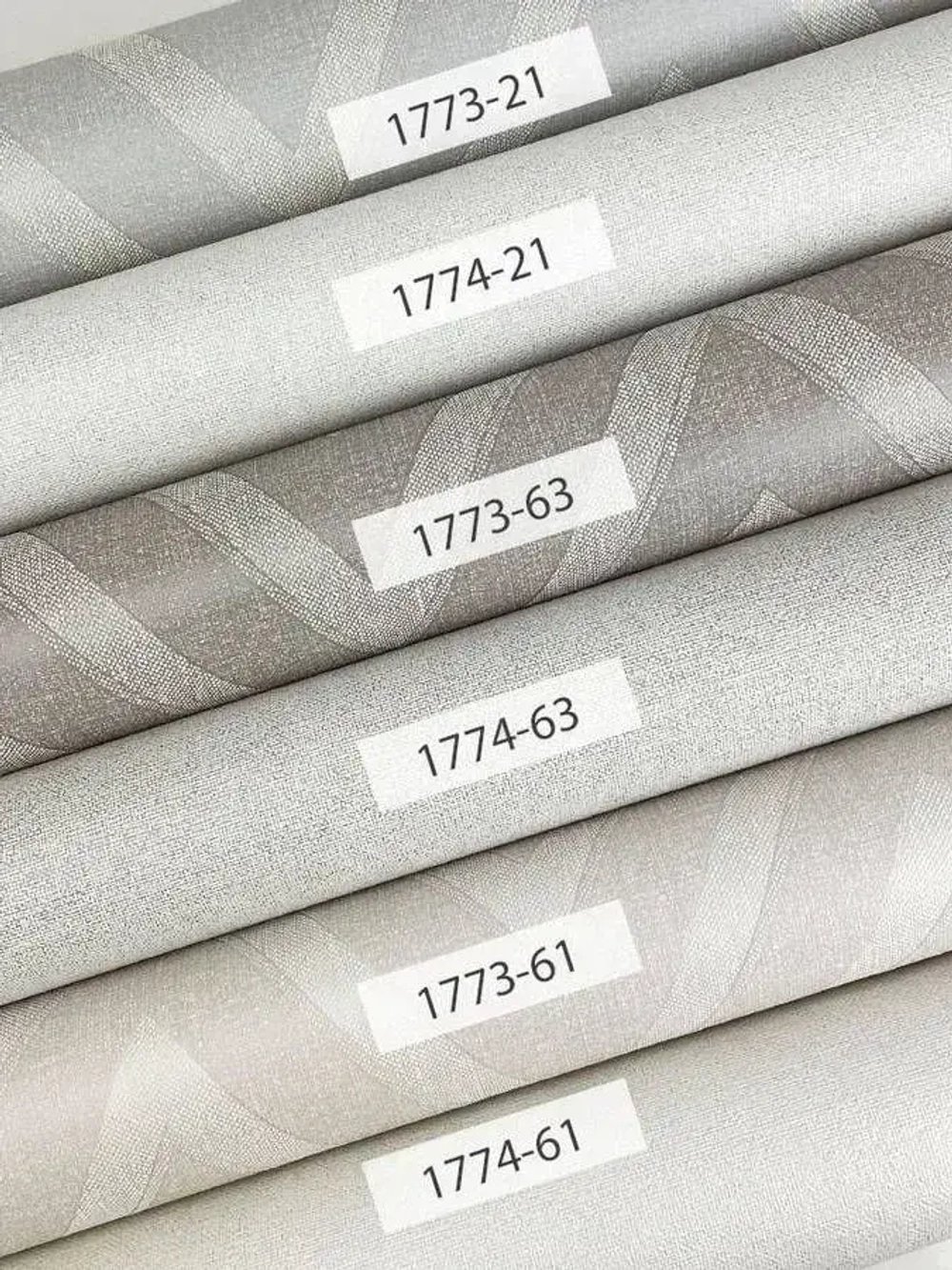 Обои Метро, фон бежево-сиреневый, рогожка (арт. 1774-63)