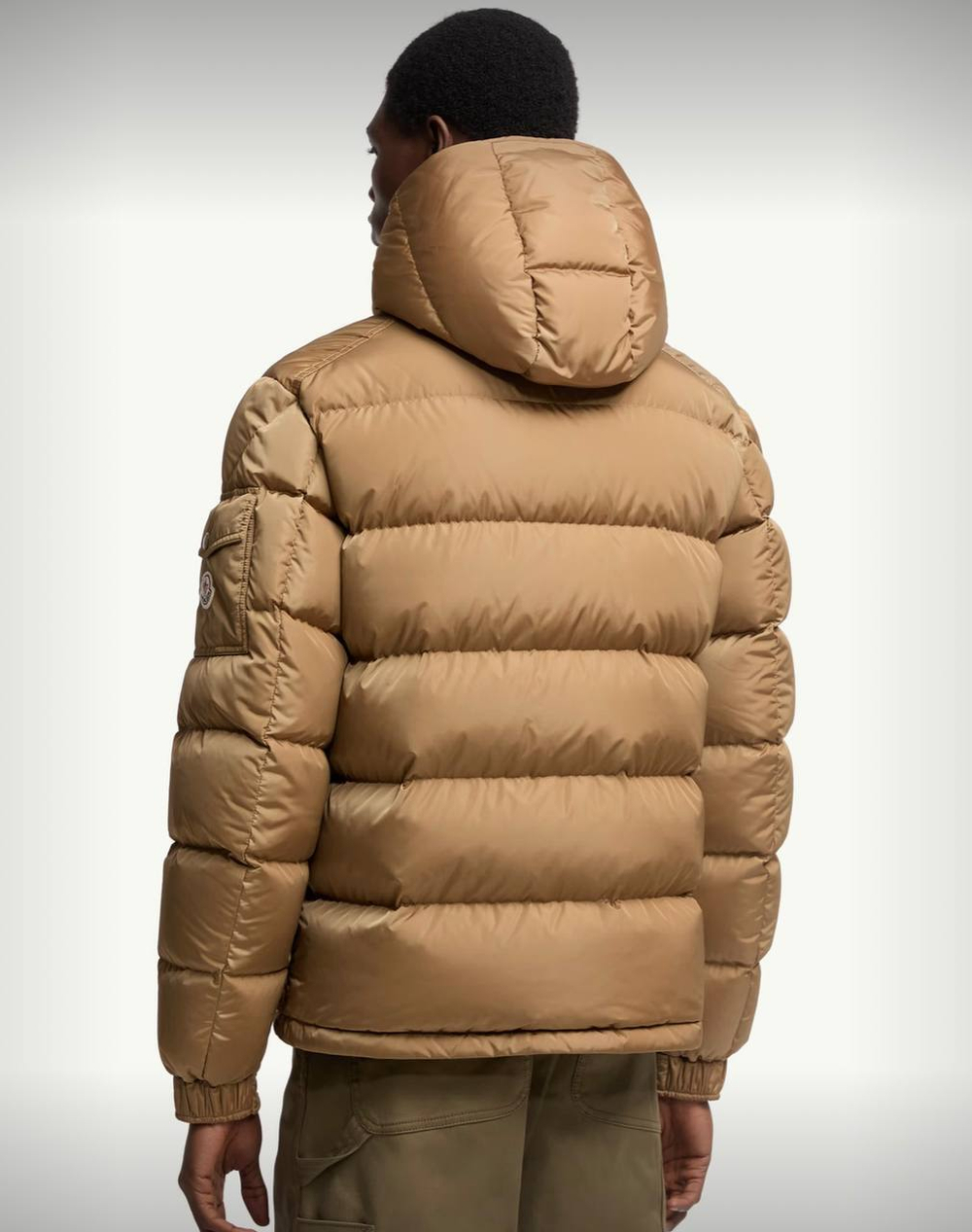Мужская короткая пуховая куртка Moncler Maya
