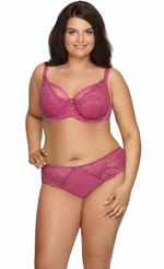 Очаровательные трусики-бразилиана (Размер: XXXL) (Цвет: розовый)