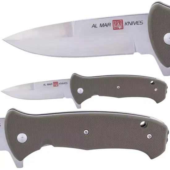 Складной нож Al Mar S.E.R.E. AL/AMK2208 c клинком из стали 8Cr13MoV, рукоять FRN