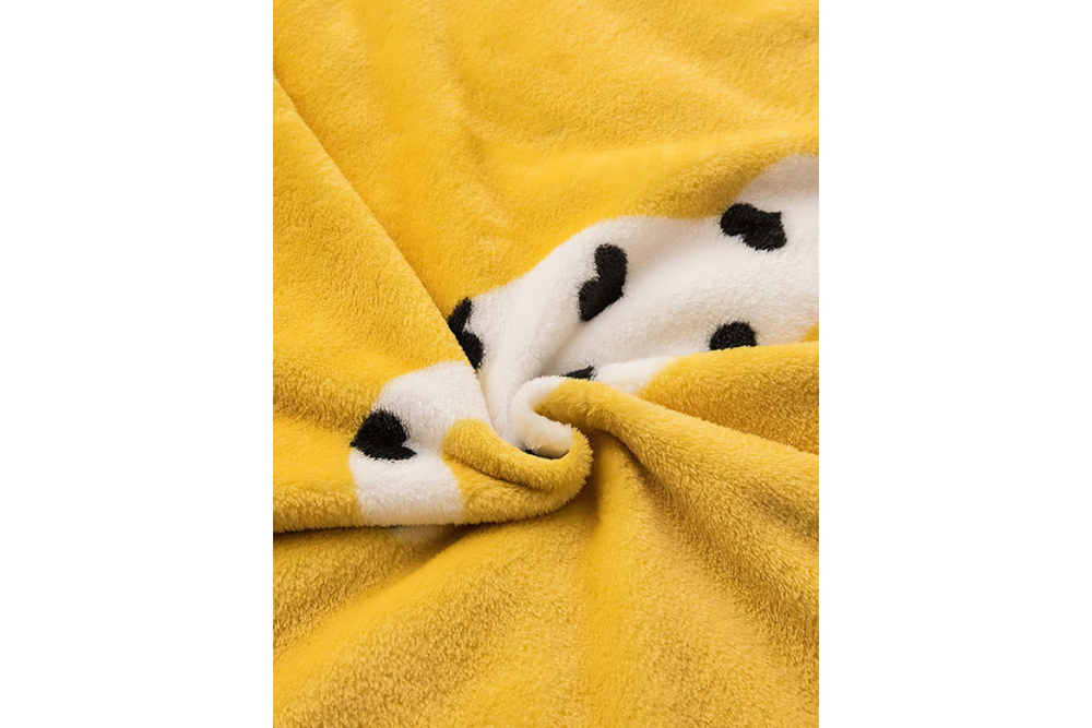 Покрывало Funfur Коты 180х200 см Желтый