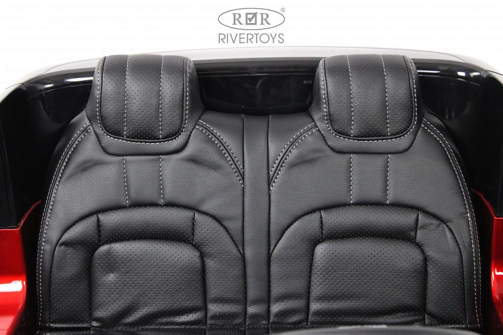 Детский электромобиль RiverToys Range Rover HSE 4WD Y222YY красный глянец