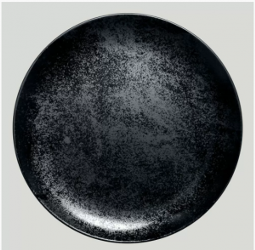 Тарелка круглая плоская RAK Porcelain Karbon 27 см (81220526)