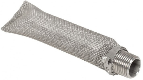 Базука 15см нержевеющая сталь 304. резьба 1/2