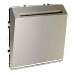 Выключатель встраиваемый VOLTUM S70 карточный 16А, (шелк)