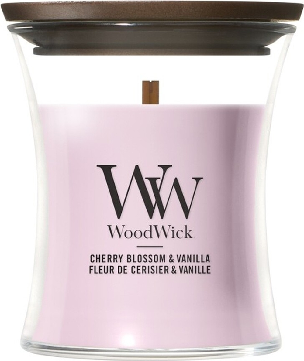 Свеча ароматическая WoodWick Core Cherry Blossom and Vanilla