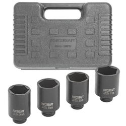 Головки ударные глубокие, набор 4пр., 1/2''(6гр.) FORCEKRAFT FK-4045-5MPB