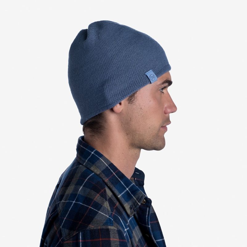 Вязаная шапка Buff Hat Knitted Lekey Ensign Blue Фото 7