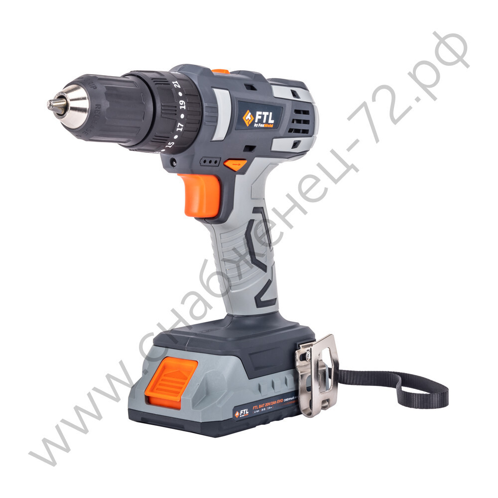 Аккумуляторная ударная дрель-шуруповёрт FTL PSR-I 20V EVO