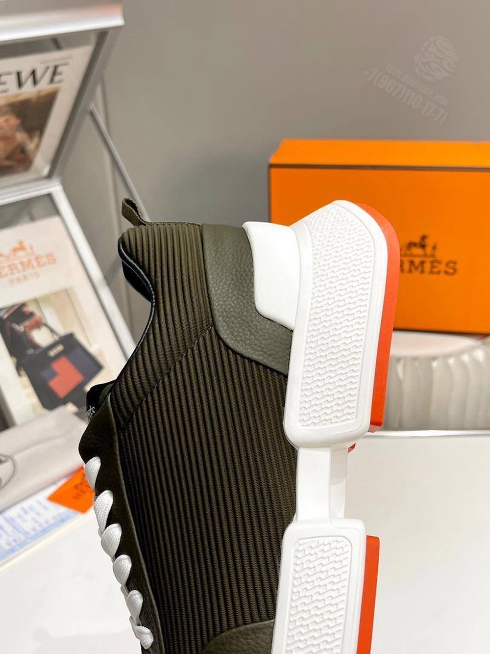 Кроссовки Hermes