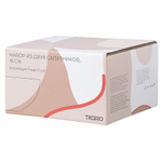 Набор из двух салатников бежевого цвета с авторским принтом из коллекции freak fruit, 16см