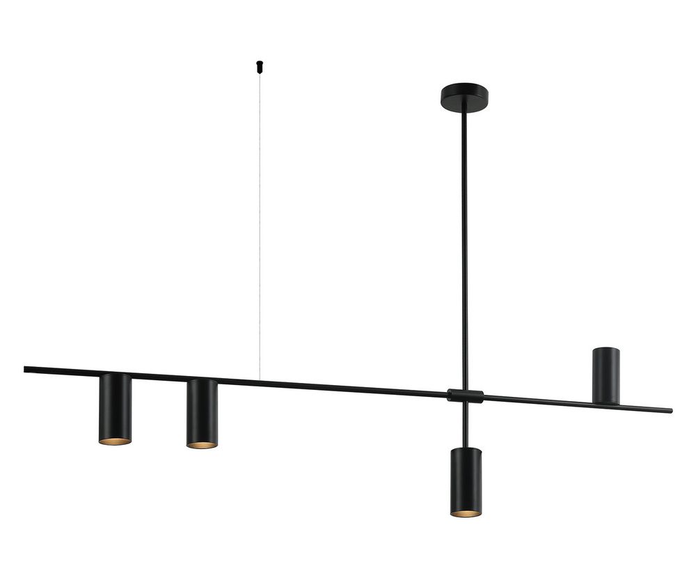 Kink Light 07621-4,19 Люстра Рия черный Gu10 40W