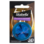 Насадка стимулирующая Sitabella 3D  Шампанское торжество  с ароматом шампанского