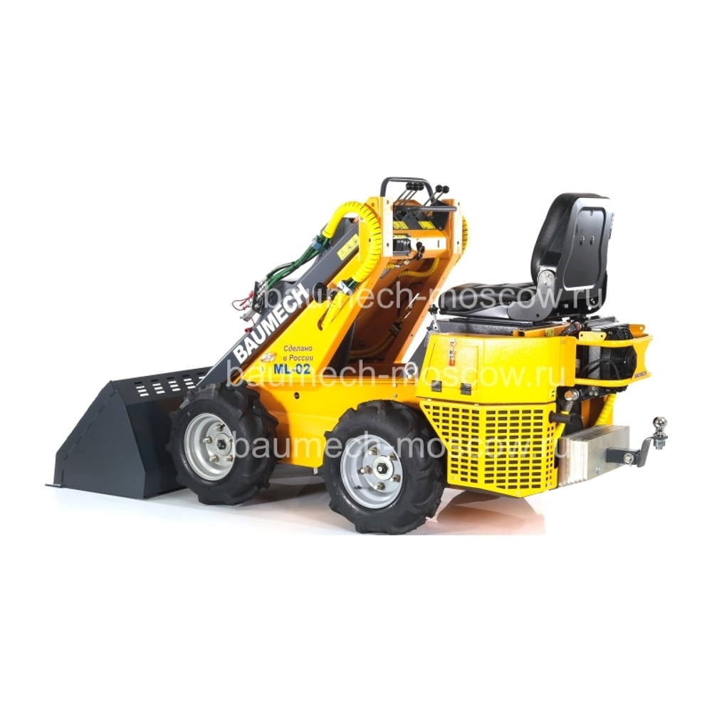 Baumech ML-02 Pro Ковш для снега 120см, объём 220л