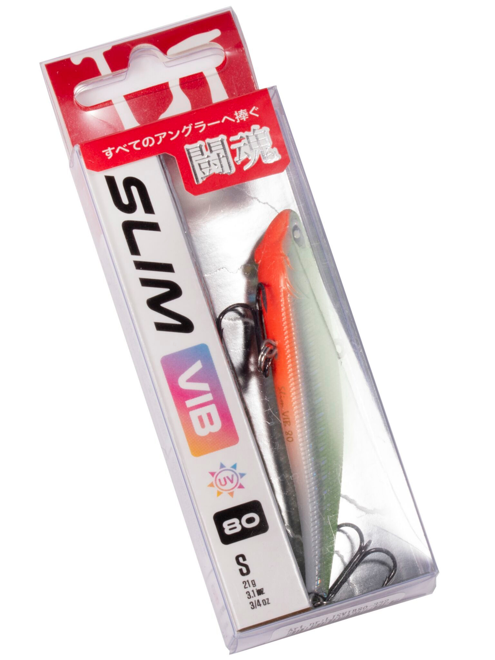 Воблер тонущ. вертикал. LJ Pro Series SLIM VIB S 80.00/332