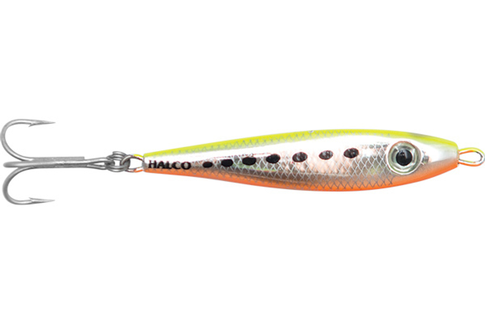 Блесна колебалка Halco OUTCAST, 80г, FLUORO