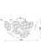 Люстра FR5274CL-06CH Бриллия / Brillia E14x6 Freya fr5274cl-06ch
