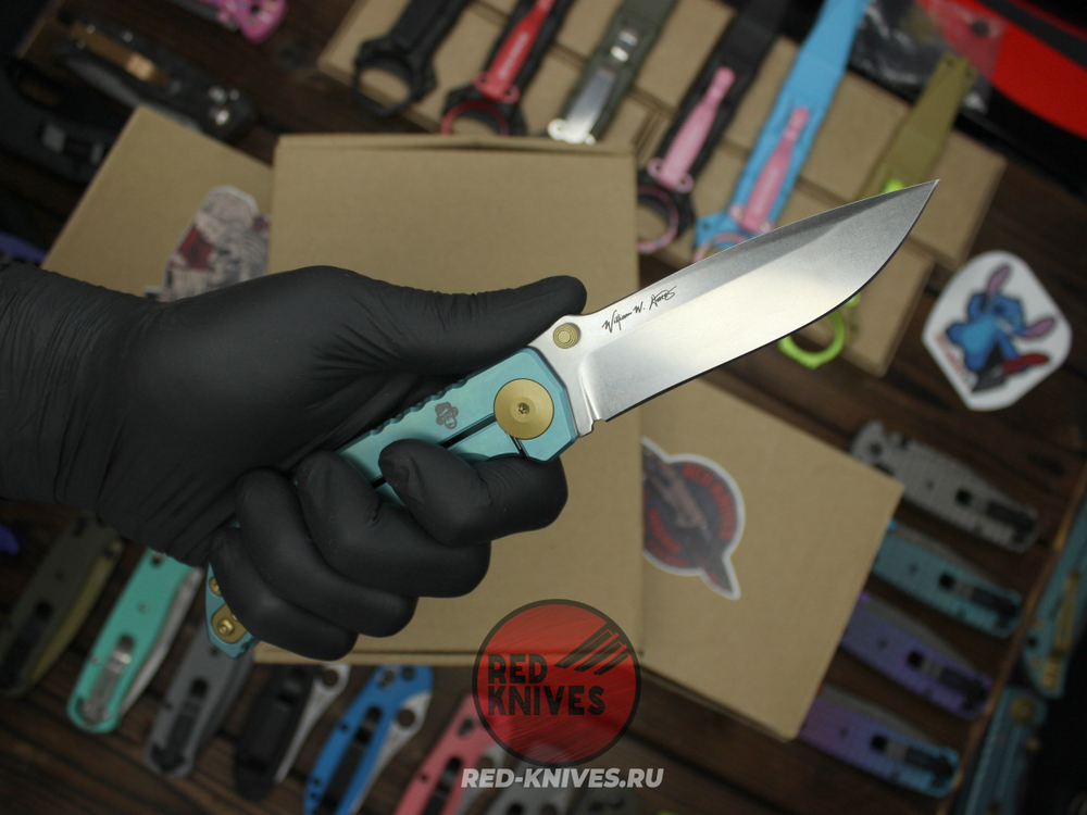 Нож Spartan Blades Harsey Monkey EDGE Custom FRAG Pattern Green