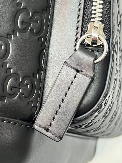 Кожаный рюкзак Gucci Signature