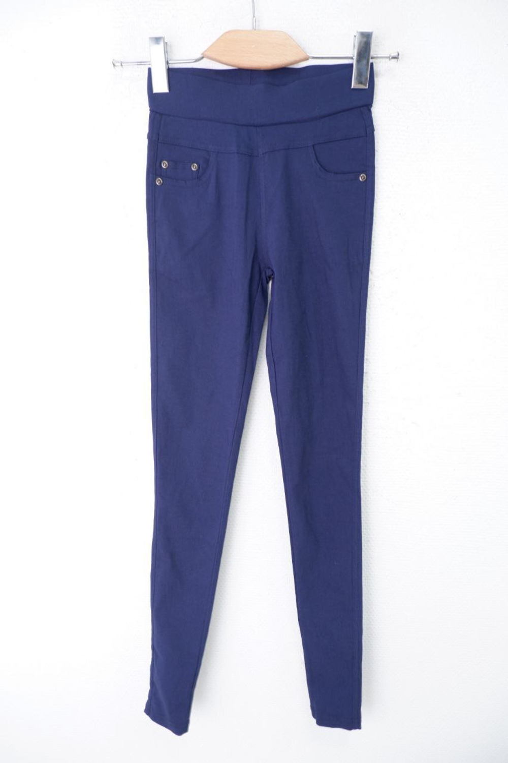 Брюки синие на 12 лет