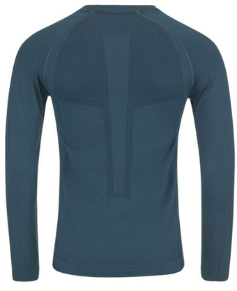 Мужская теннисная футболка теннисная Head Flex Seamless Longsleeve - небесный