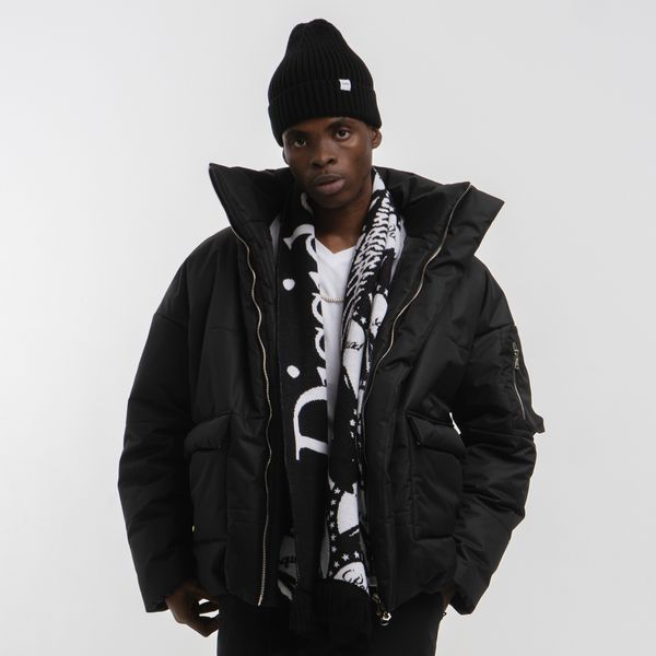 Шапка "Basic Logo" Черная - фото 2