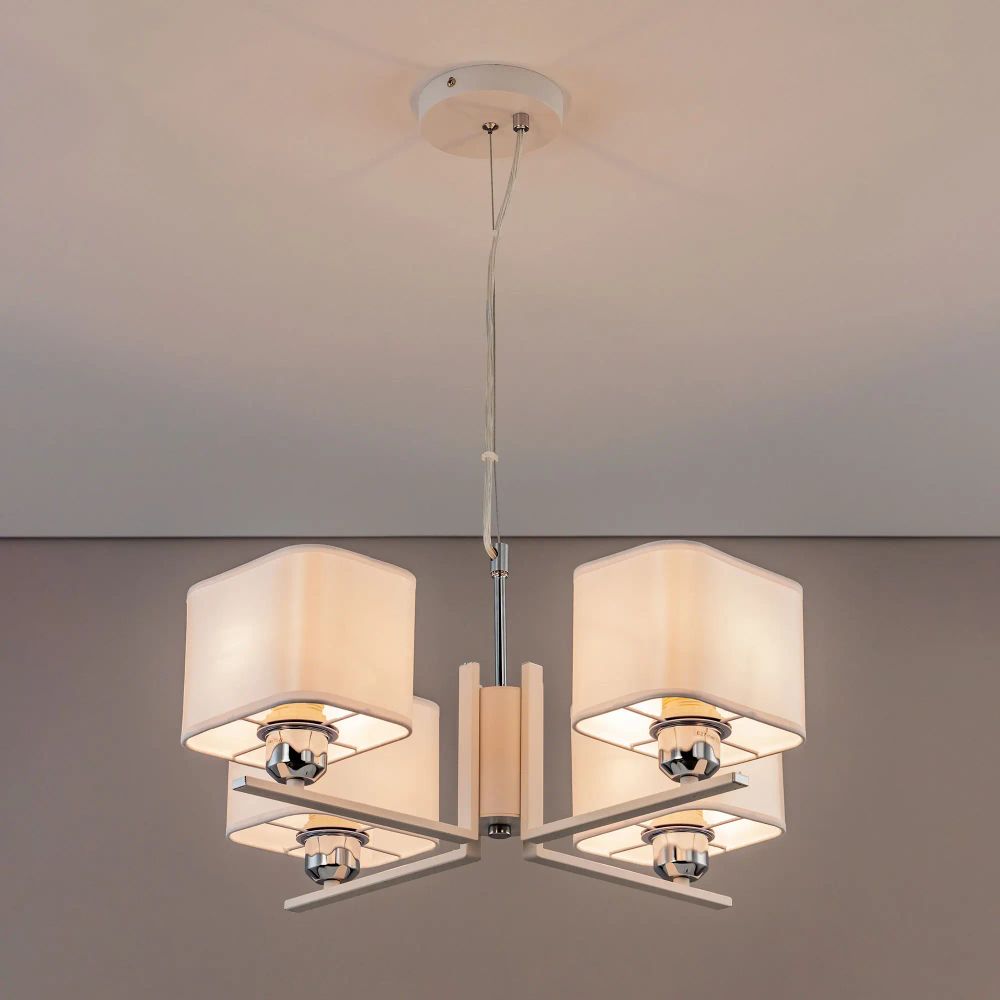 Citilux Тильда CL469245 Люстра подвесная с абажурами Белая