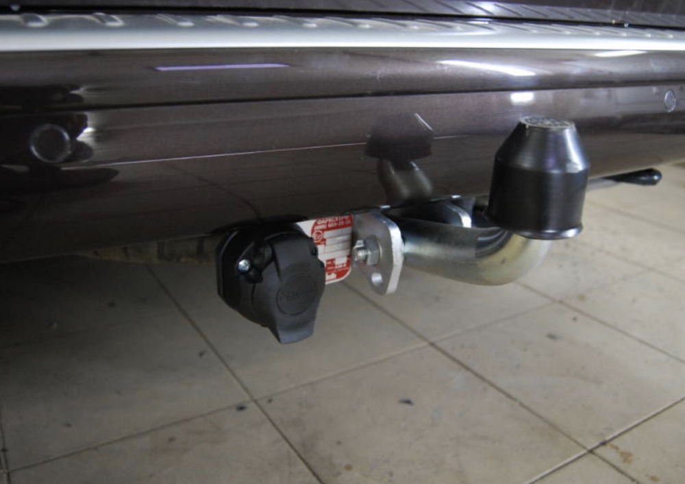 Фаркоп оцинкованный Galia V064A для Volkswagen Transporter / Caravelle / Multivan T5 2003-2015, T6 2015-(паспорт и сертификат в комплекте)(без электрики)
