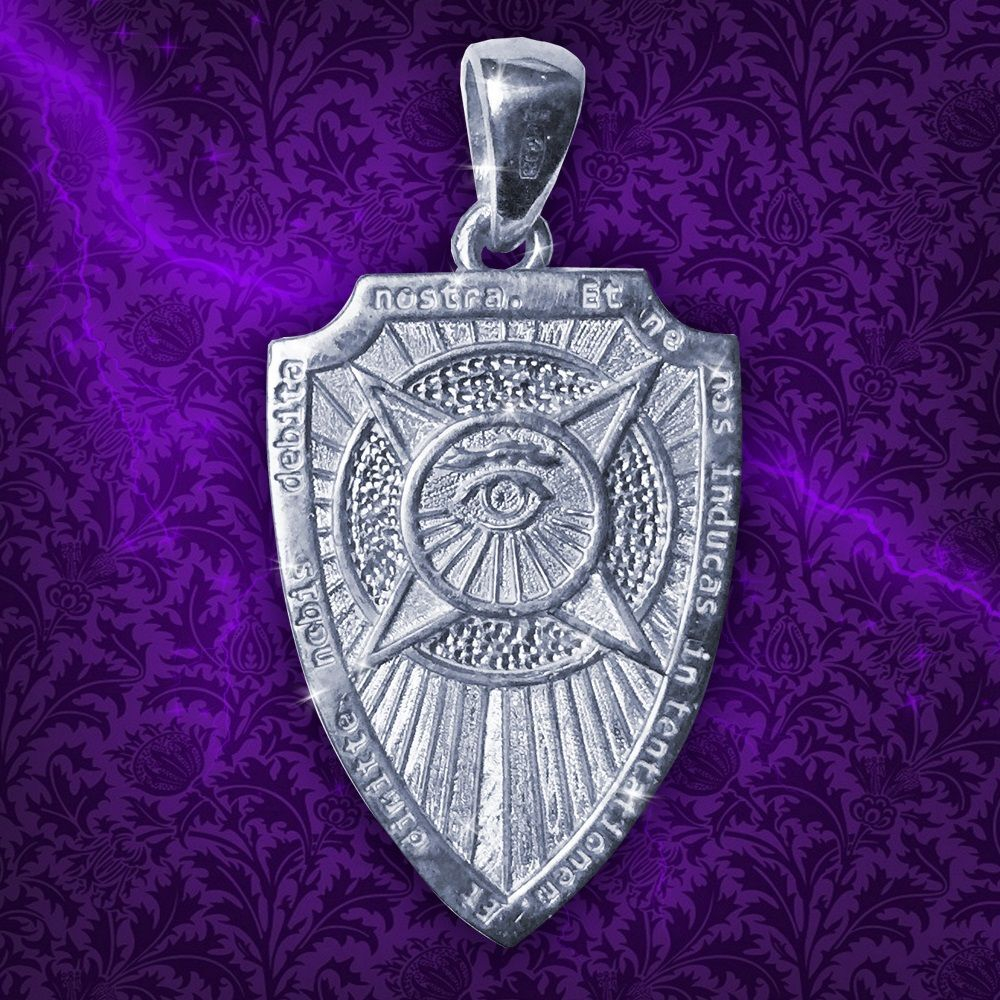 Талисман Амулет Щит Архангела Михаила Серебро ЮРВ-17-с