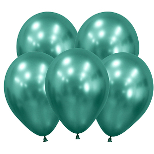 Шар 12" Хром зеленый, (Зеркальные шары) / Reflex Green Sp