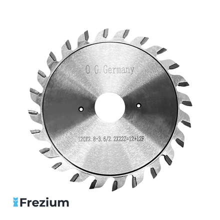 Пильный диск по дереву "O.G.Germany" (120x2.8-3.6/2.2x22 Z12+12)