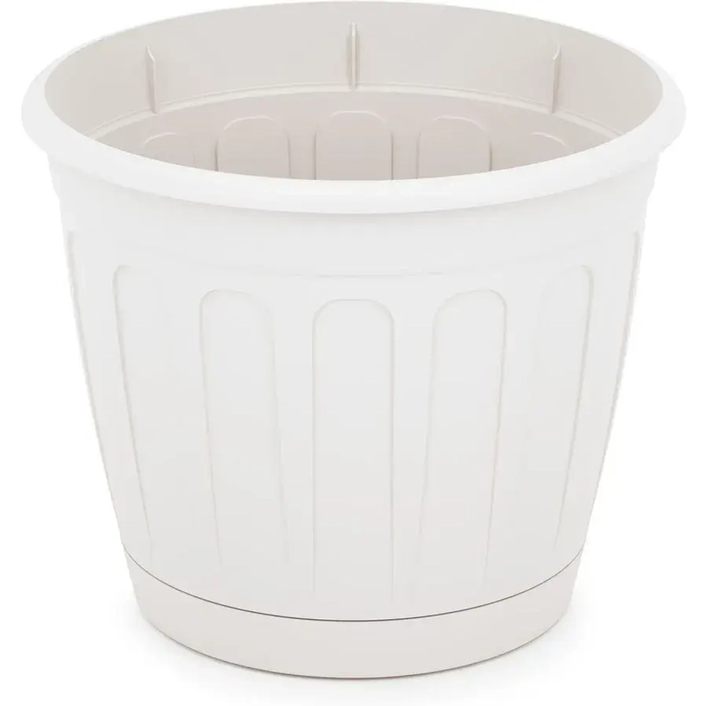 Горшок цв. Дионис 1,6л (белый) (комплект 32 шт)