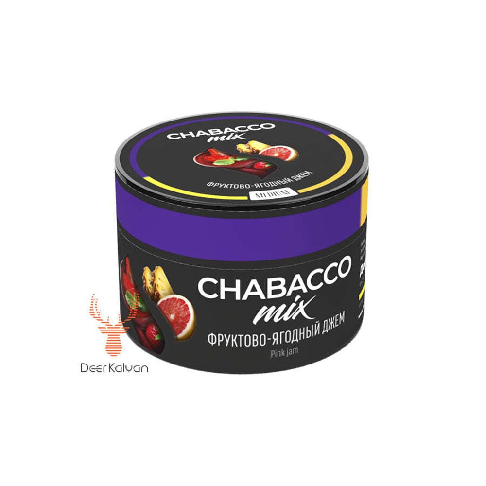 [М] Chabacco &quot;Pink Jam&quot; (Фруктово-ягодный джем)  Medium 50 гр.
