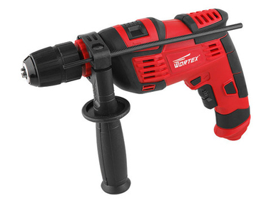 Дрель ударная WORTEX DS 1308 в кор. 650 Вт, 1 скор, 25 мм в дер.