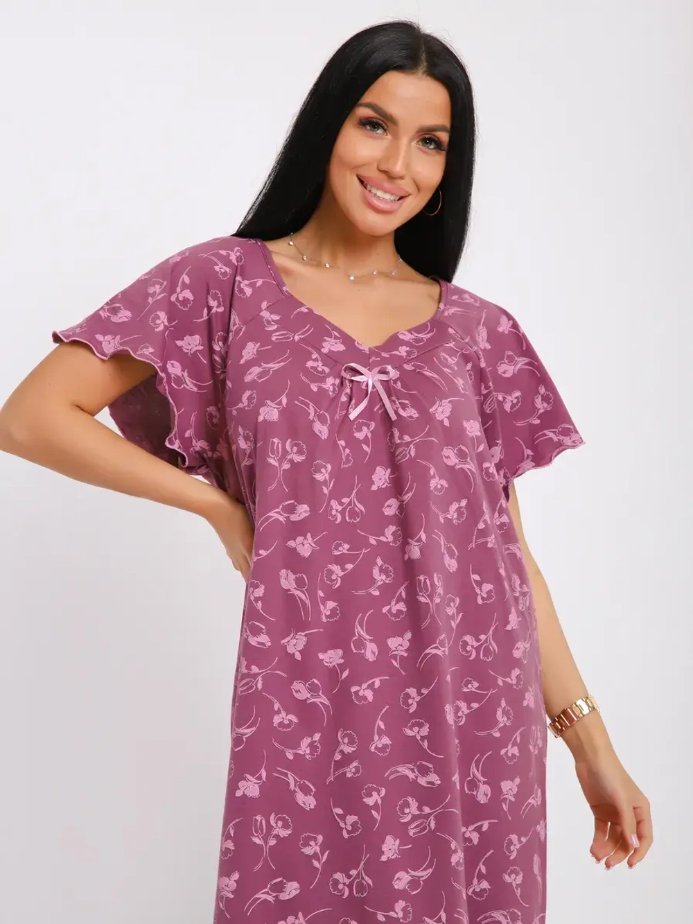 Ночная сорочка большие размеры