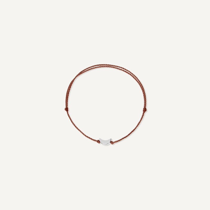 Браслет Сплетенный – Коричневый