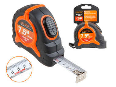Рулетка 7,5м/25мм STARTUL PROFI (ST3008-7525)