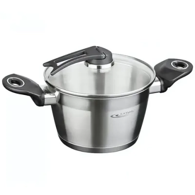 Кастрюля из нержавеющей стали 1,6л «МАЛЬТА КАТУНЬ» КТ14-D-16