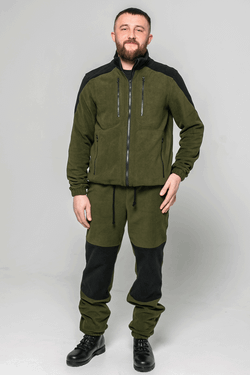 Флисовый костюм мужской комби