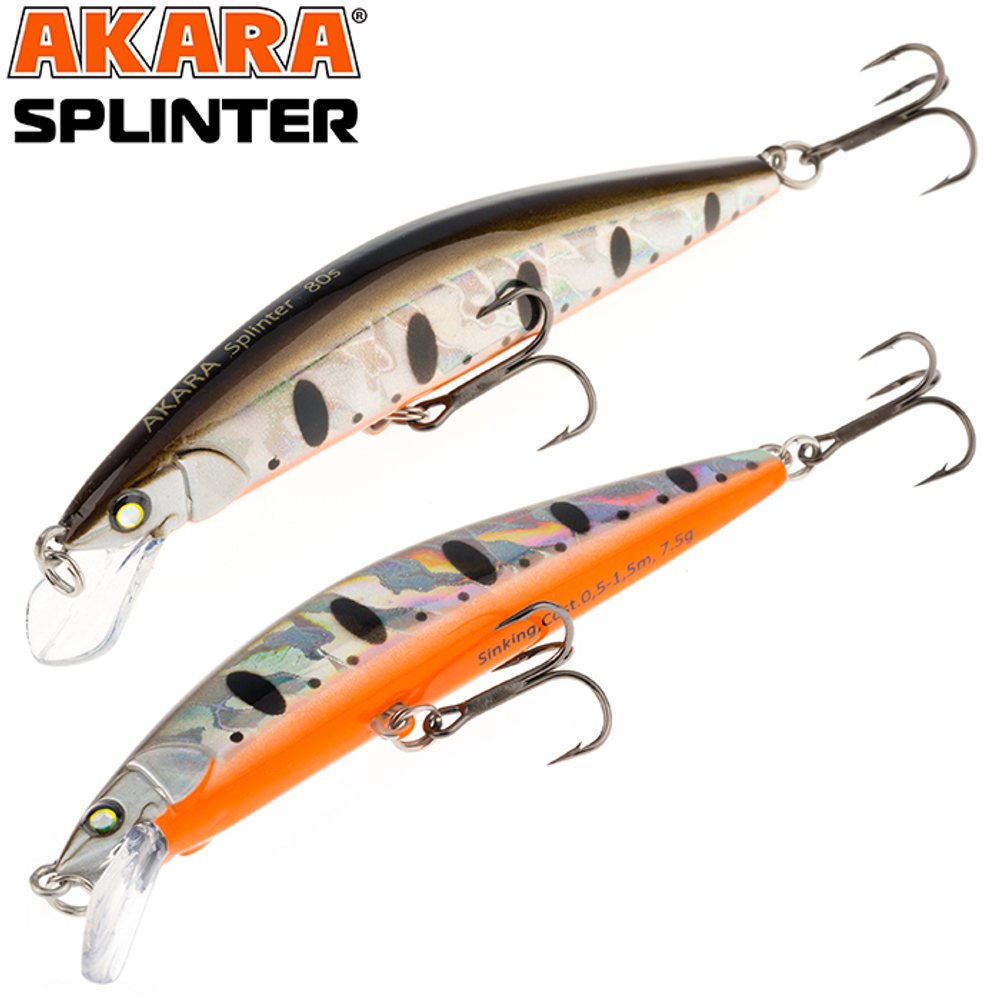 Воблер Akara Splinter 65S 5 гр. (1/6 oz 2,6 in) A88