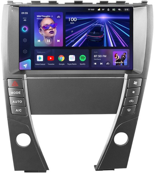 Магнитола для Lexus ES350 XV40 2009-2012 (ШГУ цветной, проводка C) - Teyes CC3-2K на Android 10, 2K QLED, ТОП процессор, CarPlay, 4G SIM-слот