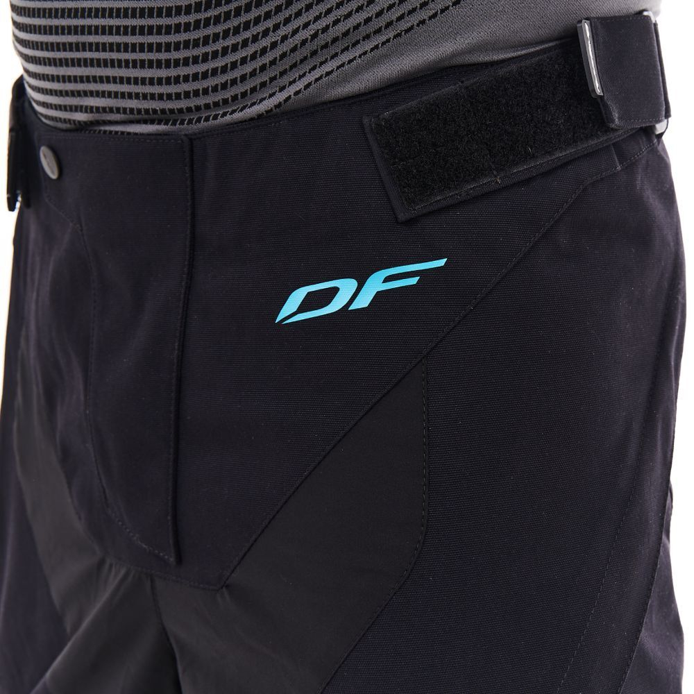 ШТАНЫ DRAGONFLY ЭНДУРО FREERIDE BLACK - BLUE 2023